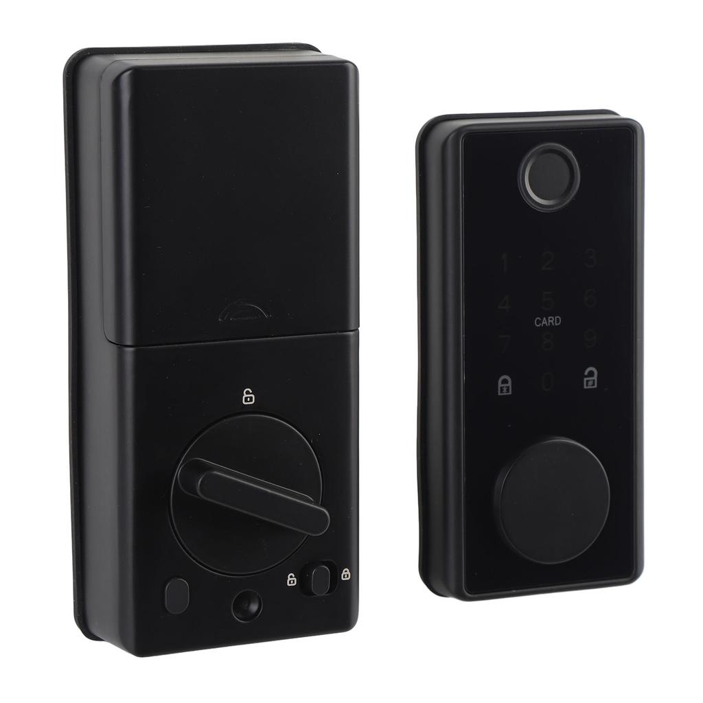 Умный дверной замок с отпечатком пальца и паролем Key APP Card 5 способов разблокировки электронной биометрической двери