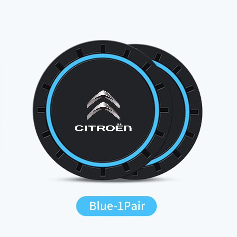 Автомобильная силиконовая подставка под стакан Антискользящая подставка под чашку с напитками Для Citroen C4 C3 C5 C1 C2 Berlingo Celysee Cactus Picasso Aircross Saxo