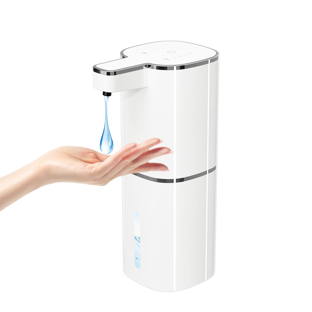420ml Automatic Soap Dispenser Infrared Sensor Touchless Dish Soap Dispenser 4 Adjustable Liquid Dispenser for Bathroom Kitchen