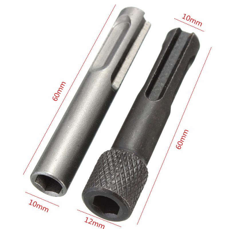 Screwdriver Holder Drill Bit Adapter Hex Shank For SDS Hammer Drilling Tool