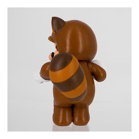 San-Ei Trading Коллекция фигурок Super Mario Tanooki Mario FCM-016, Прибл.. Высота 6 см, шарнирный