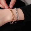 Pig Nose Interlocking Bracelet Simple Fashion Design Bracelet Personality Versatile Cold Style Jewelry