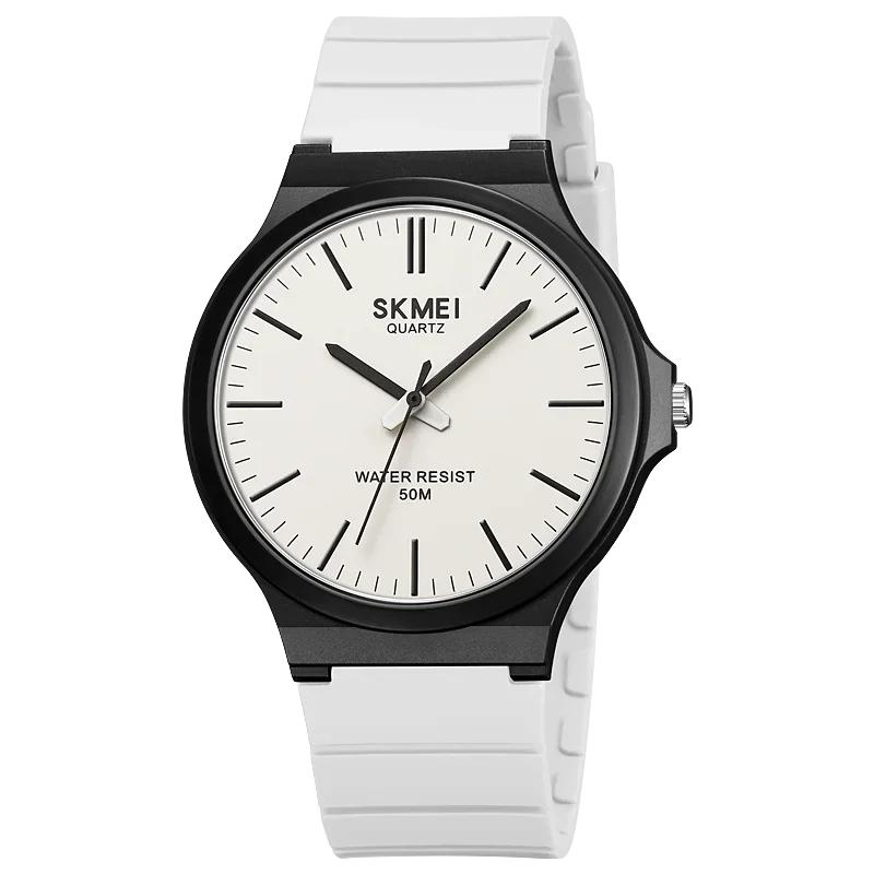Skmei 2108 Quartz Wristwatches Mens New Simple TPU Strap 3Bar Waterproof Watch For Male Time Clock reloj hombre for Fashion Men