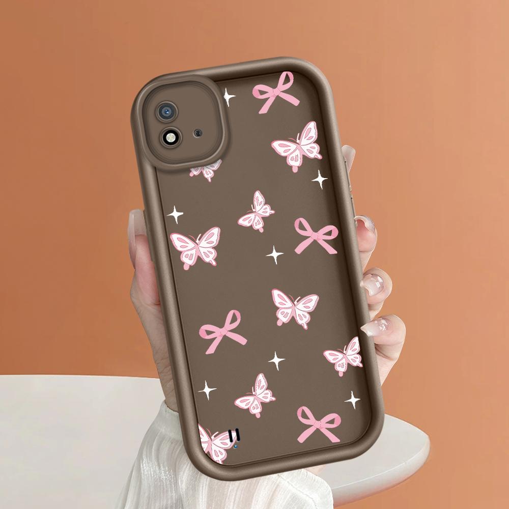 Мягкий силиконовый квадратный чехол с рисунком лестницы для телефона, полное покрытие, противоударный защитный резиновый чехол для камеры для OPPO Realme