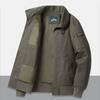 Spring and Autumn Cotton Lapel Jacket Men's Retro Casual Tooling Military Flight Suit Jacket