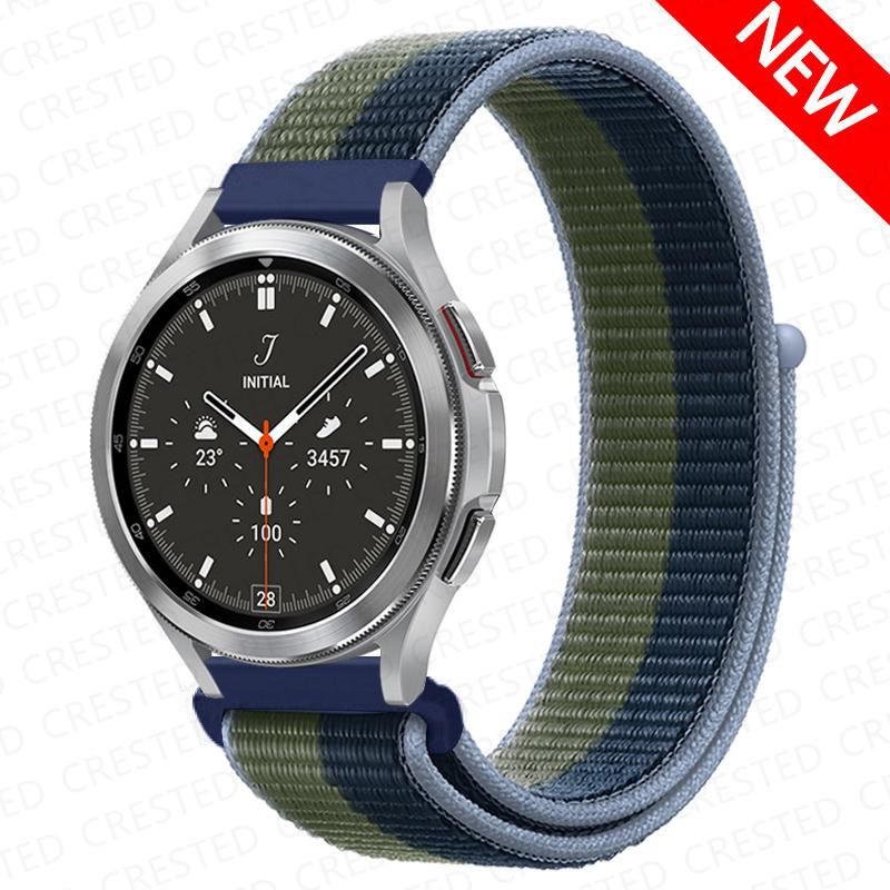 Ремешок 22 мм 20 мм для Samsung Galaxy watch 4 classic/46 мм/Active 2/3/Gear S3/браслет amazfit correa Huawei watch GT 2/3 Pro Band