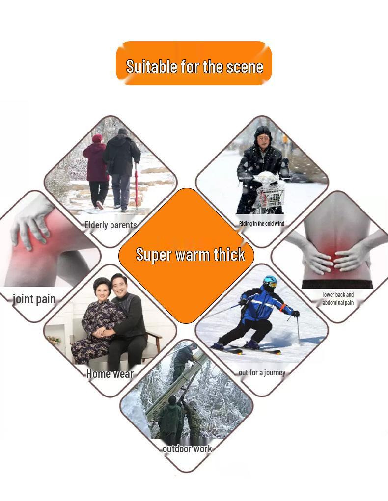 Женские хлопковые брюки с высокой посадкой и флисовой подкладкой - Облегающие, плотные и теплые для осени и зимы