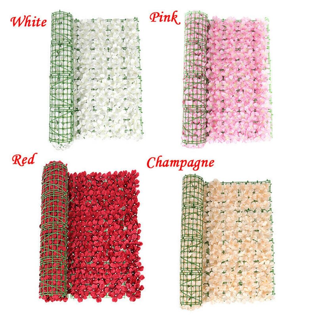 Украшение Искусственный Забор Цветы Сад Подарок Изгороди