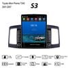 9,7-дюймовый автомобильный радиоприемник на базе Android Carplay для Toyota Allion Premio T240 2001-2007 Tesla, вертикальный экран, авторадио, мультимедийный плеер, 2 + 32 ГБ