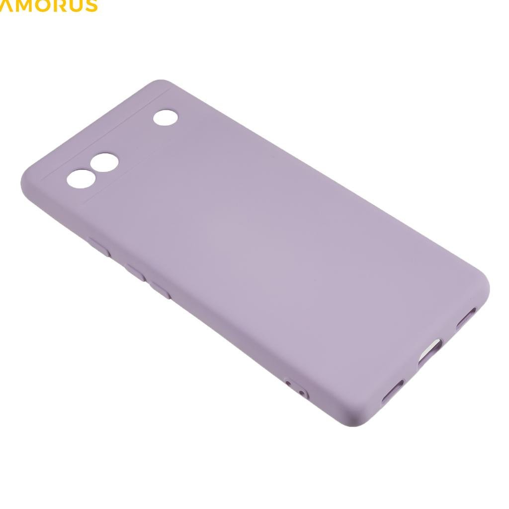 For Google Pixel 6a Case Precise Cutouts TPU Fiber Lining Shockproof Phone Cover