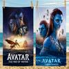 Научно-фантастические фильмы А-Аватар Винтажное Микрофибровое Одеяло Быстросохнущие Пляжные Полотенца Большой Размер Печать Супер Впитывающее Полотенце для Бассейна