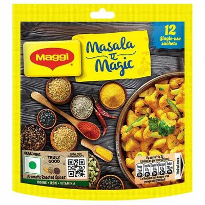 Maggi Masala Ae Magic 6 г пакетики(Пакет из 12)