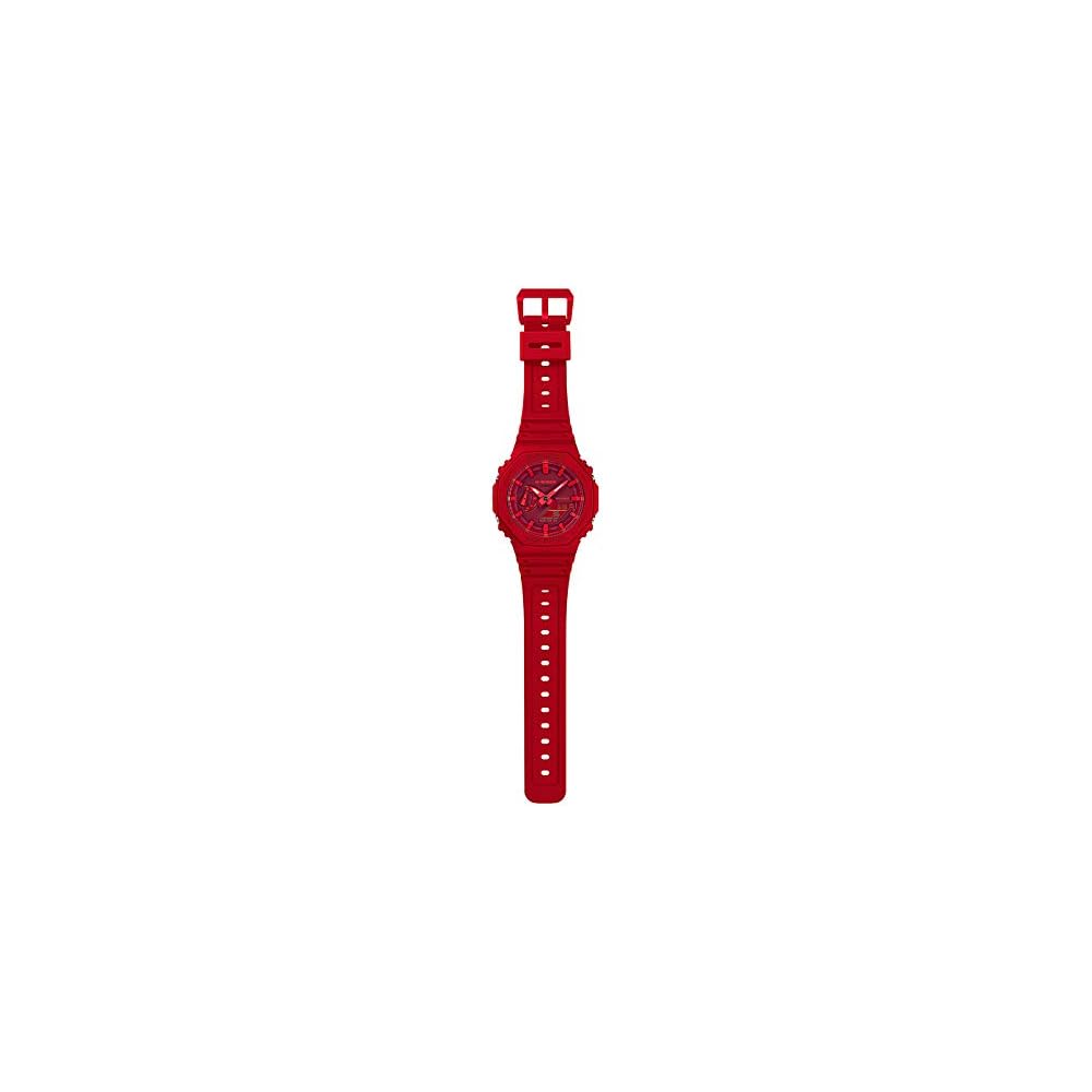 Casio G-Shock GA-2100-4A Men's Ana-Digi Outdoor Sports Watch Red