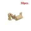 50pcs Car Door Lock Rod Fastener 5mm Auto Plastic Retainer Clips