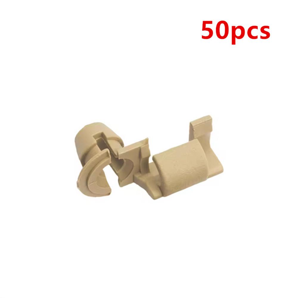 50Pcs Car Door Lock Rod Fastener 5Mm Auto Plastic Retainer Clips