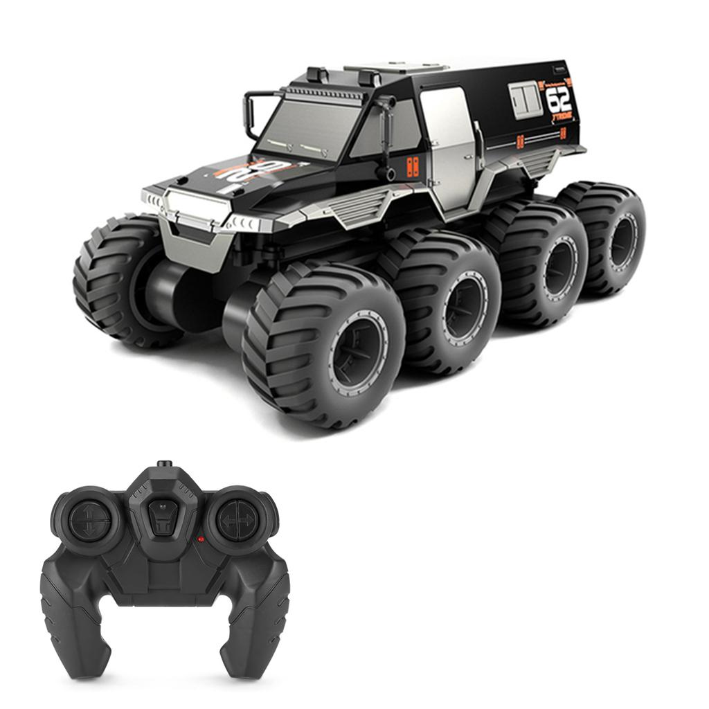 Remote Control Car, Waterproof 8 Wheel Drive 2.4G Remote Control Armored Vehicle Amphibious Off