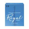 D'Addario Woodwinds D'Addario Royal RIB1025 Трости для сопрано-саксофона [Жесткость]: 2.5], Упаковка из 10 штук