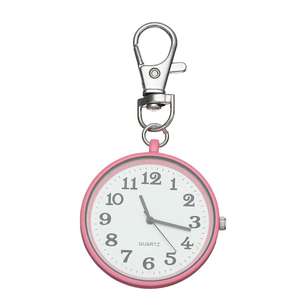 Часы портативные медсестра часы женские ультратонкие открытый циферблат кварцевые карманные часы ключ пряжка минималистский