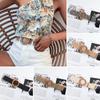 Summer Elastic Casual Wide Waist Belt Straw Belt Braided Waistbelt