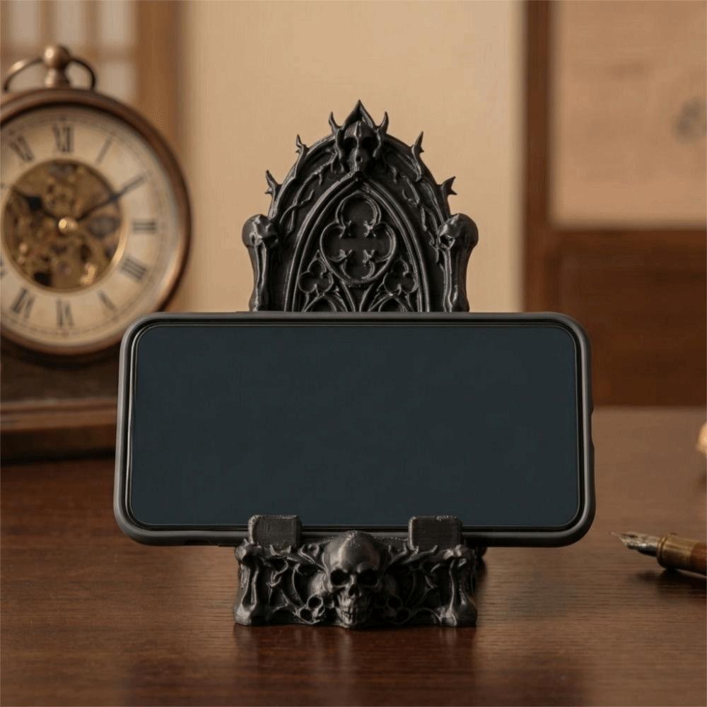3D Printed Gothic Throne Ornament Universal Desktop Decoration Enthusiast Collection