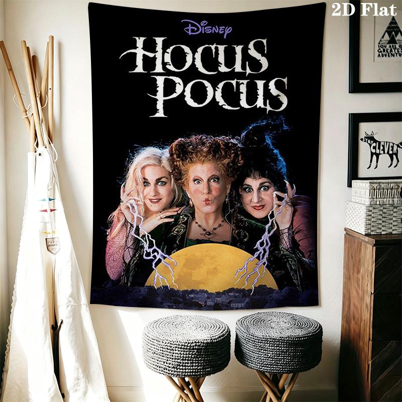 Hocus Pocus Spellbound Tapestry Fashion Print Wallmounted Homestay Soft Decoration Tapestry Soft Wall Covering Decoration