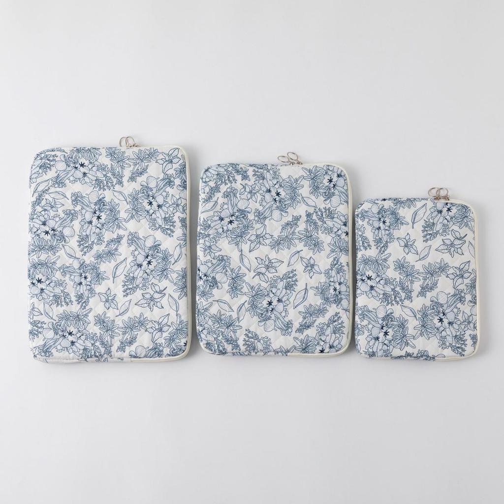 Корейский цветочный чехол для ноутбука – Защита 11, 13, 15 дюймов