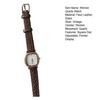 Vintage Square Dial Pointer Display Accurate Adjustable Time-display Faux Leather Strap Lady Quartz Wrist Watch Casual Clock Daily Wear