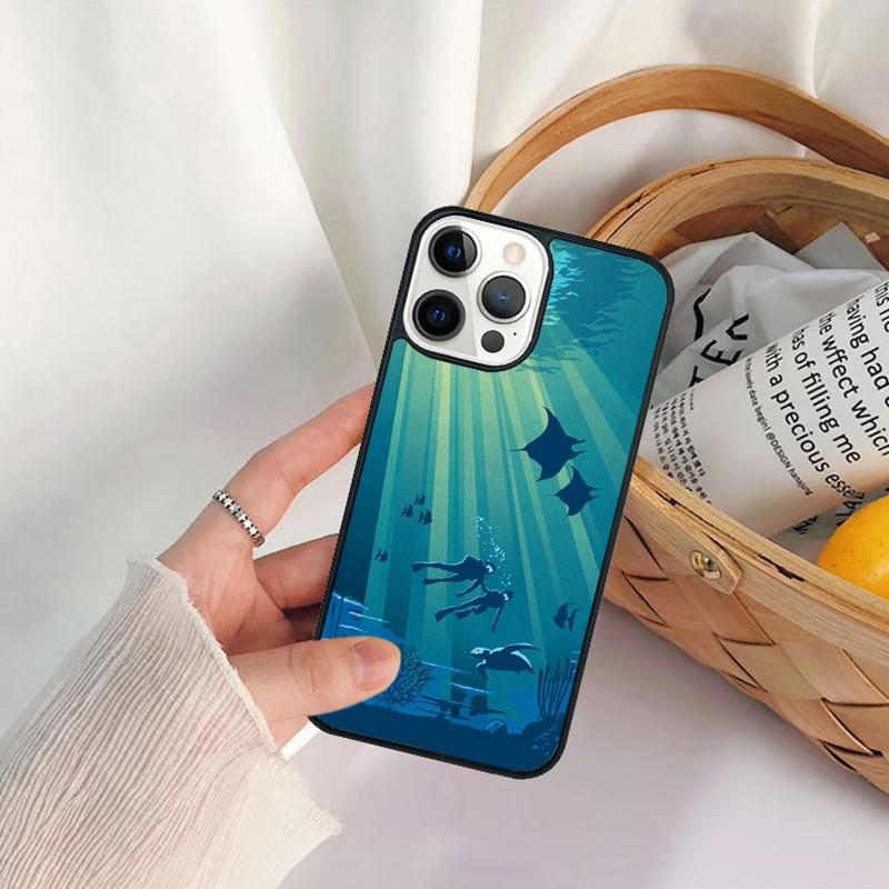 Чехол для телефона для дайвинга, водонепроницаемый, для iPhone 17 Air 16 15 14 11 12 13 Pro MAX Plus, корпус