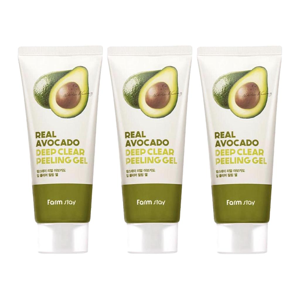 FARM STAY Real Avocado Deep Clear Пилинг-гель 100 мл (3 варианта)