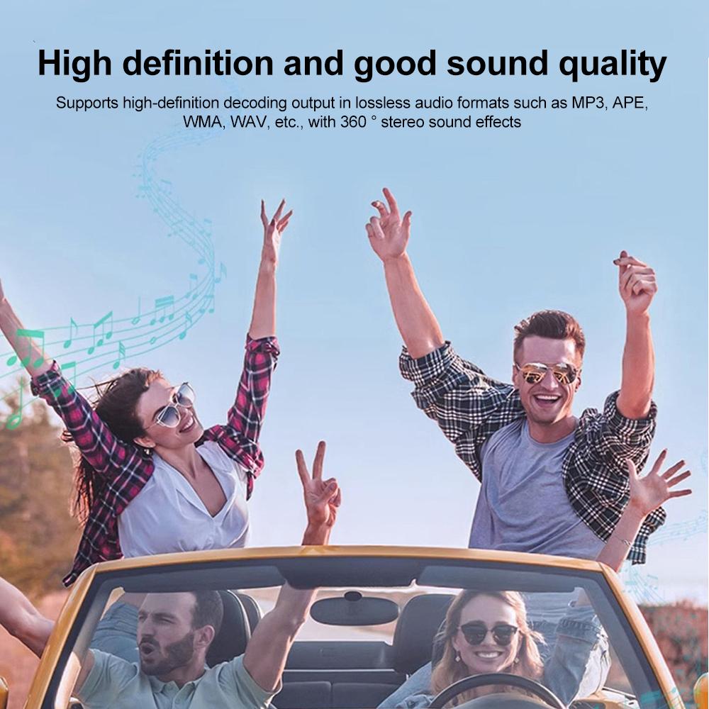 Car Charger USB Port Fast Charging Adapter with LED Light Voltage Monitor FM Bluetooth Transmitter for IPhone Samsung OPPO