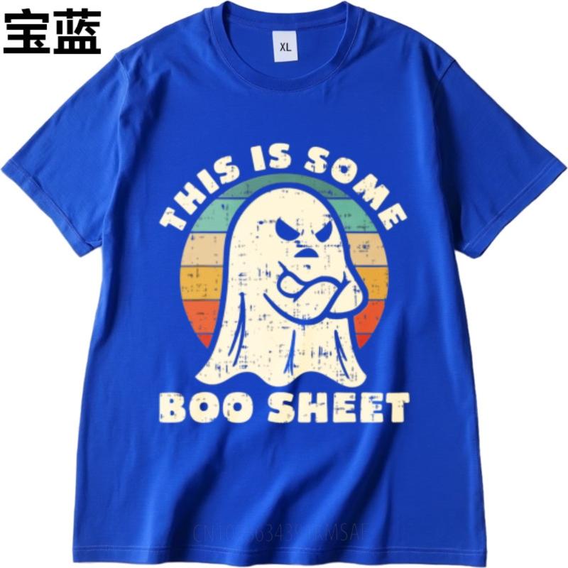 Breathable Tee Travel For him Oneck t shirt Big size This Is Some Boo Sheet Ghost Design Retro Men Tee shirt Essential Tee