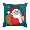 Наволочка с изображением Санта-Клауса, скандинавская трансграничная специальная подушка для гостиной, спальни