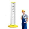 Equal Height Ruler - Double-Sided Height Scale, Horizontal Elevation Ruler | Floor Tile Equal Height Ruler with Magnetic Base, Drop Ceiling Tile, Pave