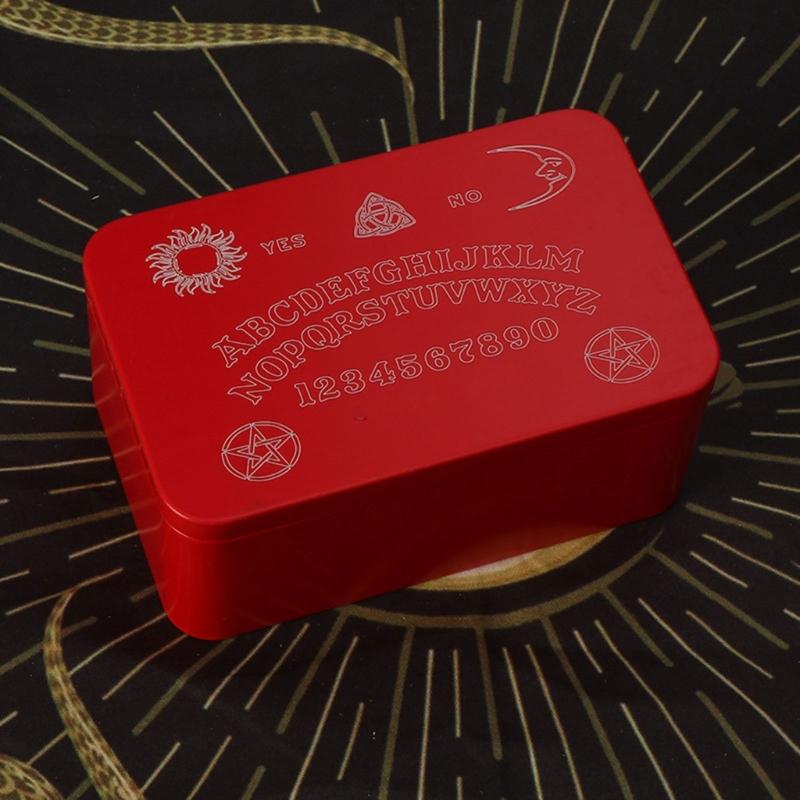 Железный Чехол для Хранения Карт Таро Коробка для Карт Таро Астрологические Гадания Чехол для Хранения