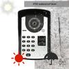 7-дюймовый ЖК-дисплей Пароль Отпечатки пальцев Видеодомофон Визуальный Дверной Звонок