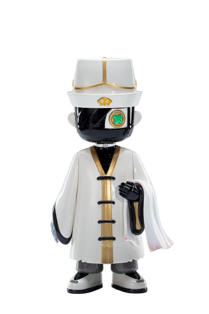 PLUM Shenzhen Mabell Animation Culture Development Faceless "White Impermanence" Non-scale PU Painted Complete Figure PF 406