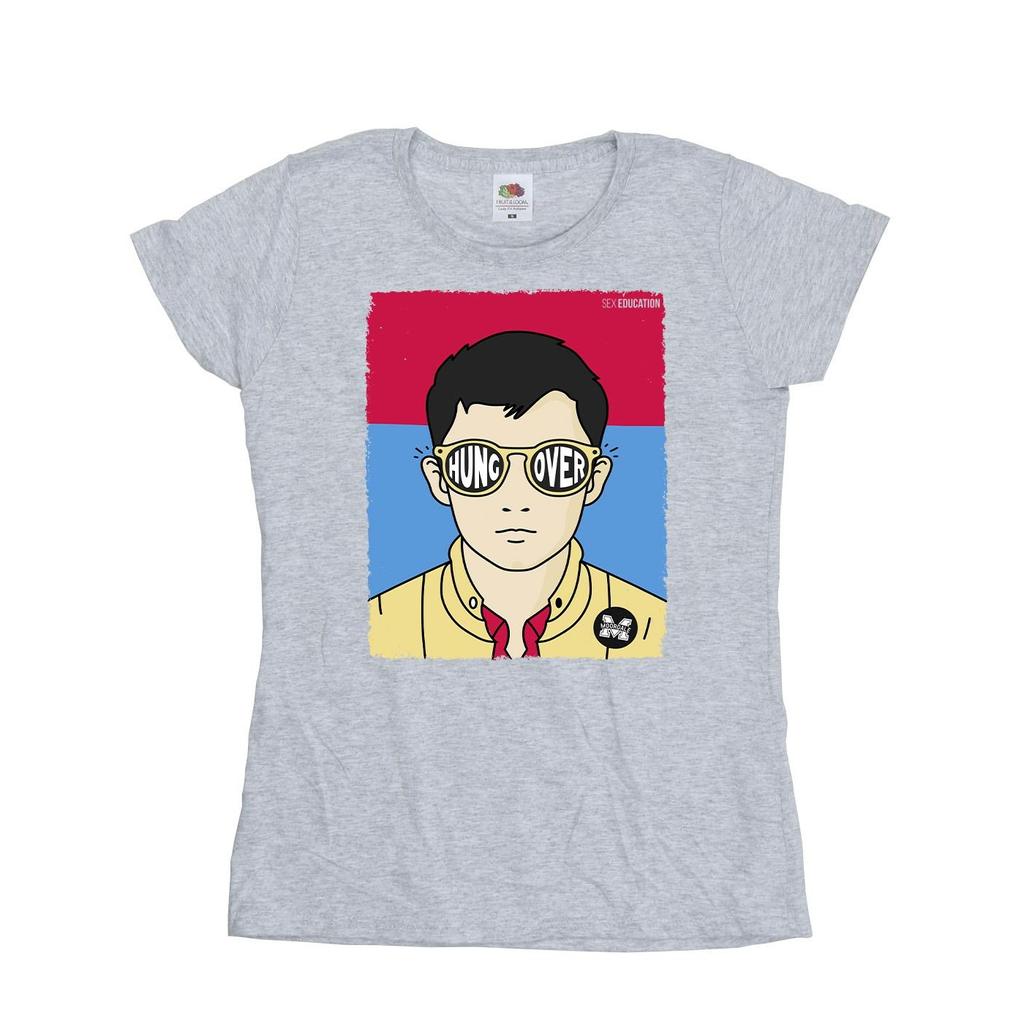 Netflix Womens/Ladies Sex Education Otis Illustrated Cotton T-Shirt