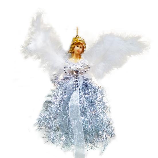 Рождественская плюшевая кукла-ангел, праздничное украшение, подарок, милая очаровательная мягкая ткань, качественная работа, рождественское украшение