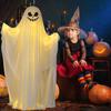 Halloween Ghost Decoration Outdoor Indoor Ghost Stand with String Lights Spooky Ghost Decor for Yard Front Porch Halloween Party Display