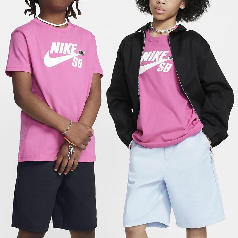 Nike T Shirt Alchemy Pink Kids' FN9673-605