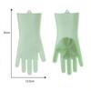 Two-in-one Silicone Heat-resistant Gloves with High-density Toothed Design, Suitable for Kitchens, Bathrooms, Cars, and Cats and
