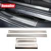 For Honda Vezel HRV HR-V HRV -2024 Door Sill Plate Trim 304 Stainless Steel  Kick Pedal Scuff Sticker Car Styling