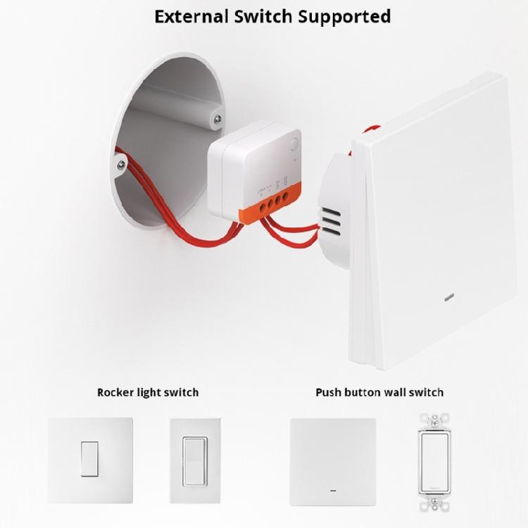 ZBMINI Extreme L2 Zigbee DIY Переключатель Без Нейтрального Провода Двухстороннее Управление