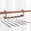 9 в 1 вешалки для брюк вешалки для брюк из нержавеющей стали вешалки для одежды экономия места вешалки для шкафа вешалка для одежды для брюк брюки джинсы