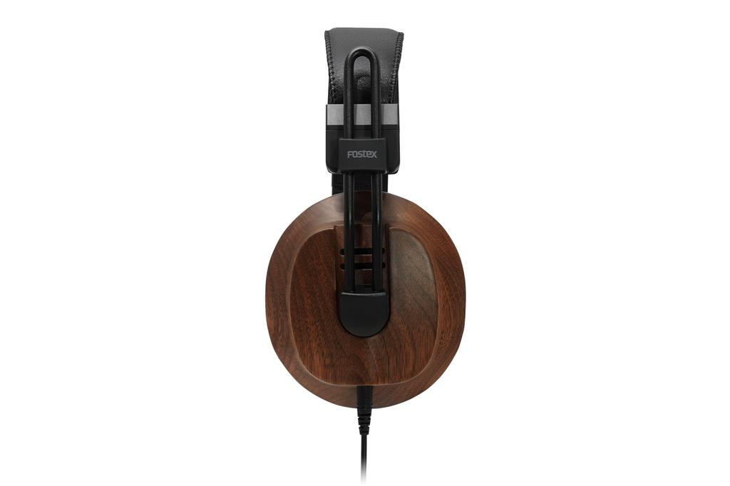 Полуоткрытые динамические наушники премиум-класса FOSTEX T60RPmk2, корпус из массива черного ореха, со встроенным планарным драйвером RP