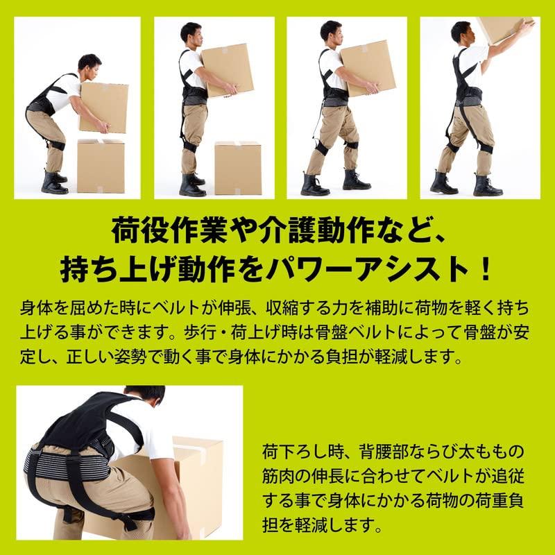 MORITO Full Body Assist Power Suit Многофункциональный поддерживающий пояс с электроприводом для подъемных операций, таких как погрузка-разгрузка грузов и уход за больными S1500