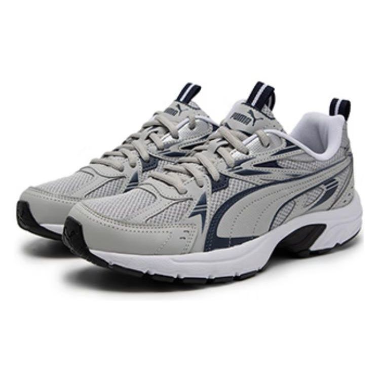 Puma Milenio Tech Ash Grey Unisex Sneakers Navy Silver 392322-03