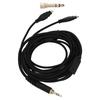 3.5mm Headphone Cable 6.56FT PVC Headphone Replacement Cable with 6.35mm To 3.5mm Adapter for HD580 