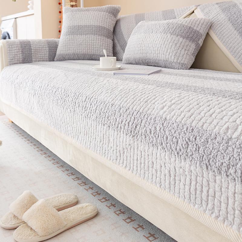 Plush Sofa Towel Cover, High-end Anti-slip Sofa Cushion, Cushion Blanket, Anti-cat Scratch Sofa Cover, New Style