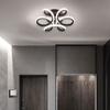 Современный цветок светодиодный потолочный светильник 20 Вт Бытовая светодиодная люстра 220 В светодиодный потолочный светильник для спальни гостиной коридора